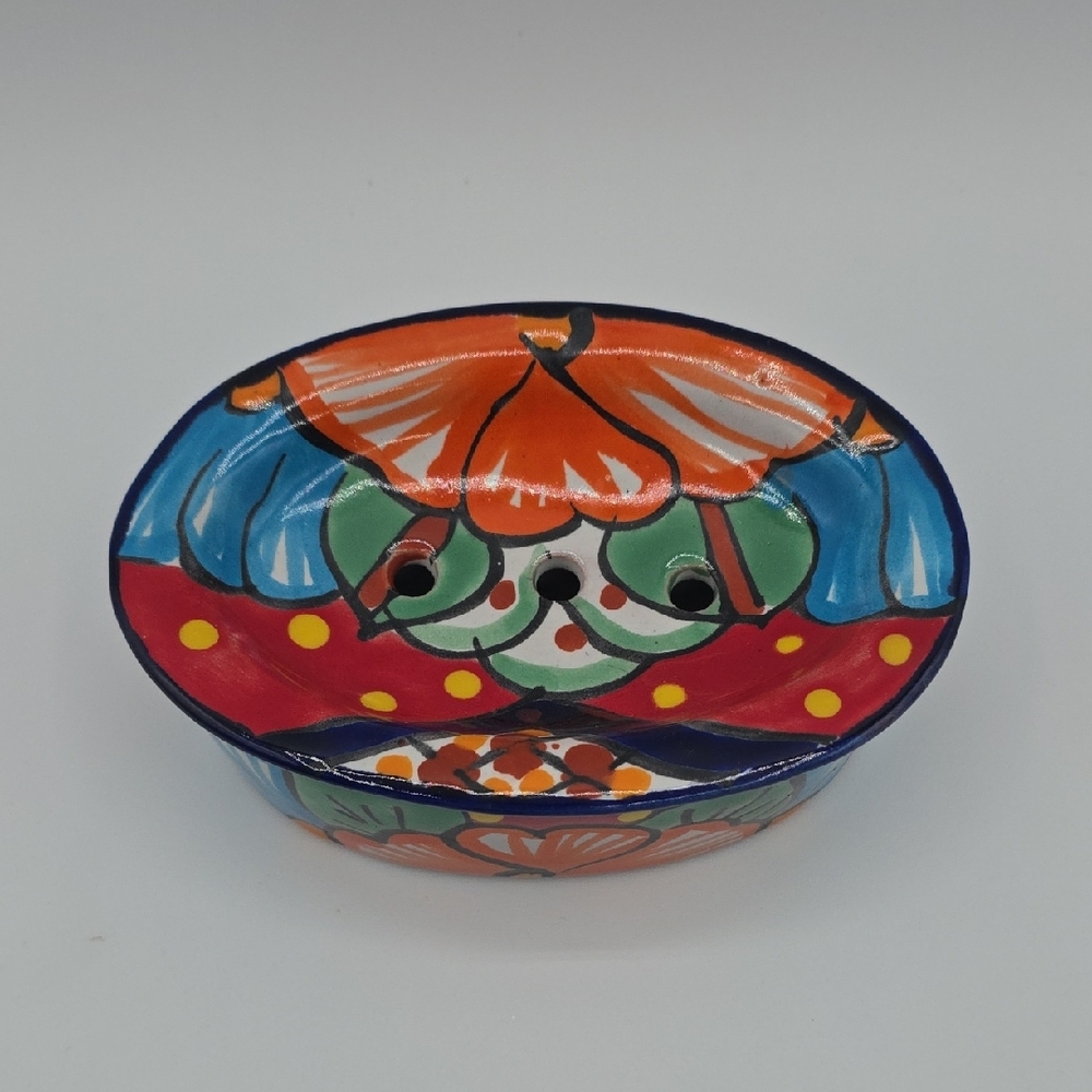 Colorful Ceramic Dish - Picture 2 of 11